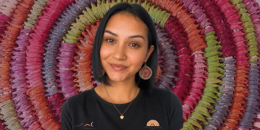 Weaving Workshop with Gamilaraay Gulay — event artwork, West End, QLD