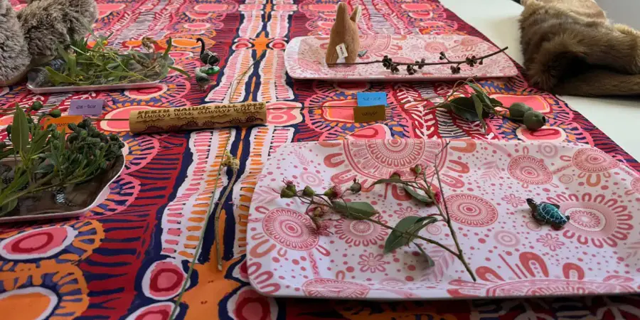 6 Noongar Seasons | Djilba — event artwork, Fremantle, WA