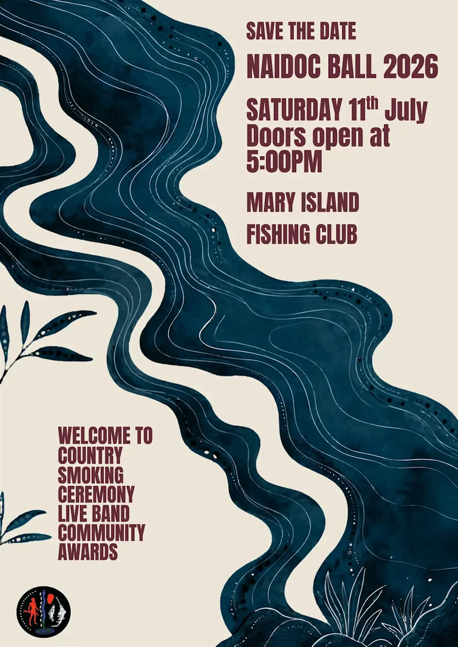 Derby NAIDOC Ball 2026 — event artwork, Derby, WA