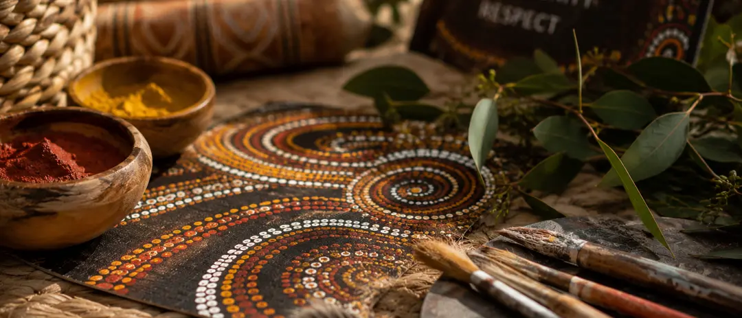 Weaving with Hannah 'Goanna' Jones — event artwork, East Mackay, QLD
