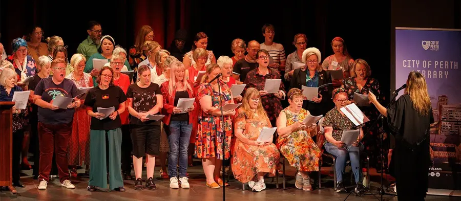 Noongar Carols for Beginners 2026 — event artwork, Perth, WA