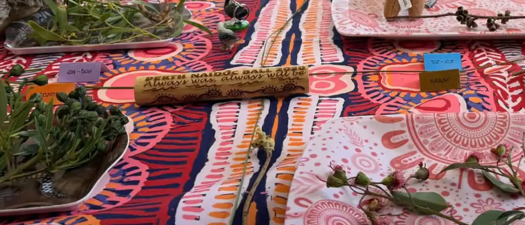 6 Noongar Seasons | Kambarang — event artwork, Fremantle, WA