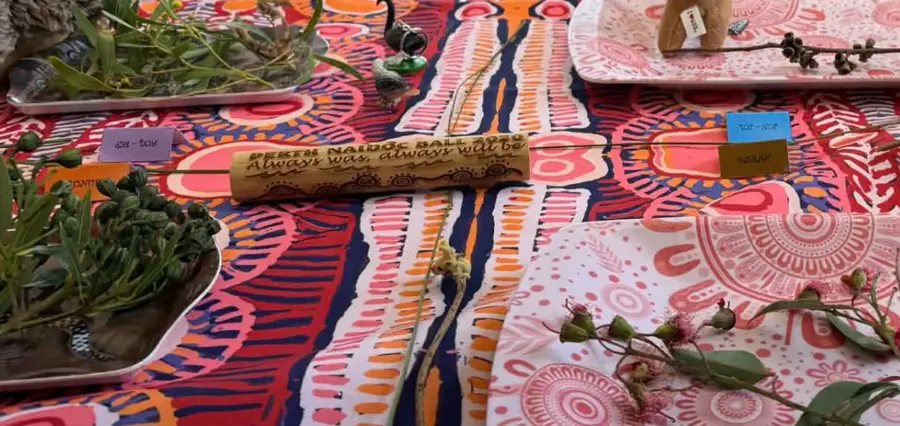 6 Noongar Seasons | Kambarang — event artwork, Fremantle, WA