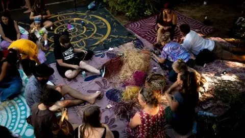 Kids Workshop: Weaving & String Making with Munimba-ja Arts — event artwork, Strathpine, QLD