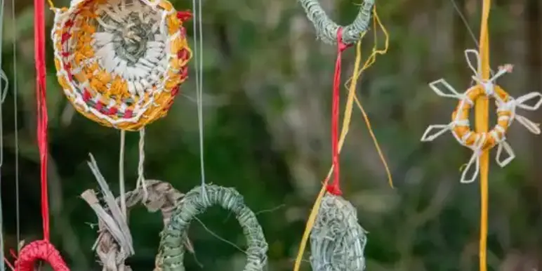 Weaving Workshop with Emma Russell — event artwork, Eltham, VIC