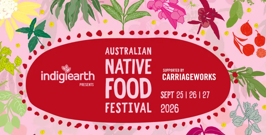 Australian Native Food Festival — event artwork, Eveleigh, NSW