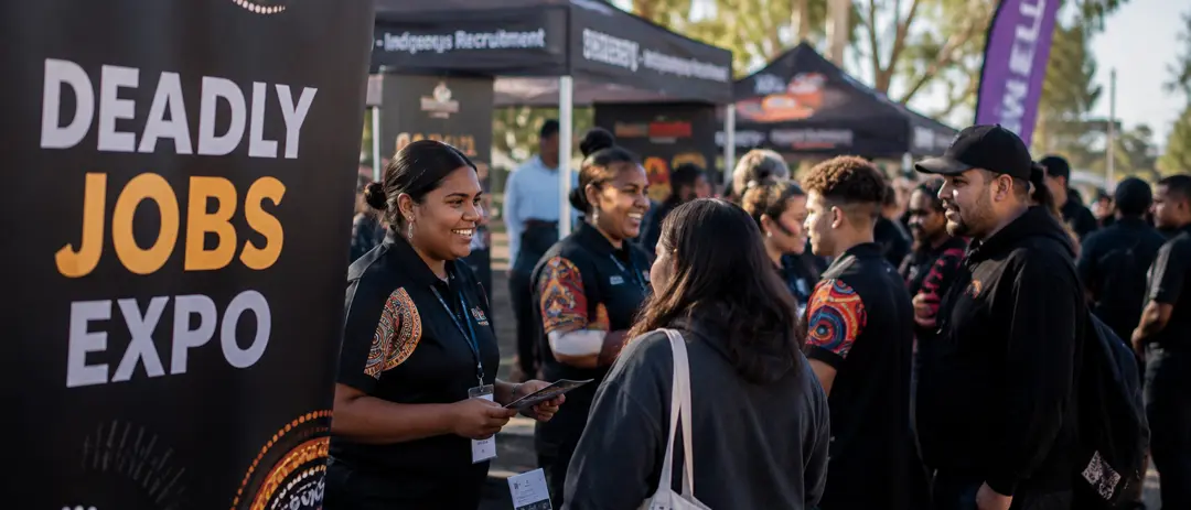 2026 Deadly Jobs Expo — event artwork, Rockingham, WA