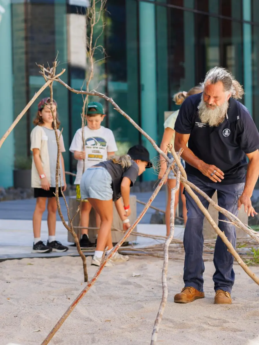 Deadly Arts & Storytelling with Derek Nannup — event artwork, Perth, WA