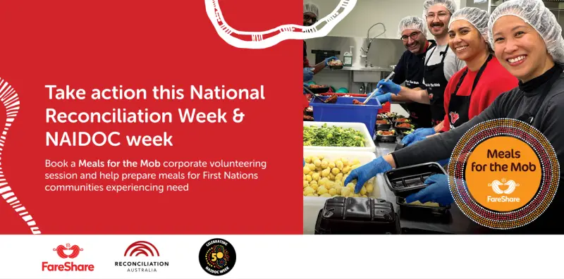 Meals for the Mob - Brisbane corporate group kitchen volunteering