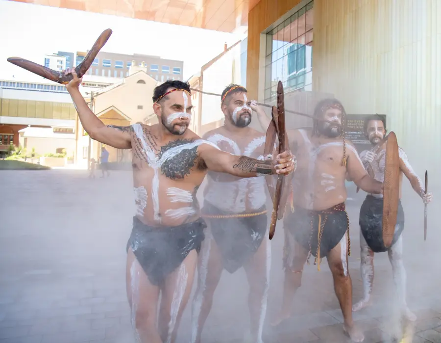 Nyumbi at WA Museum Boola Bardip — event artwork, Perth, WA