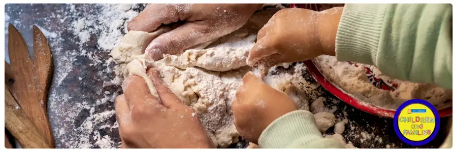 Mereny Damper Making — event artwork, Beckenham, WA