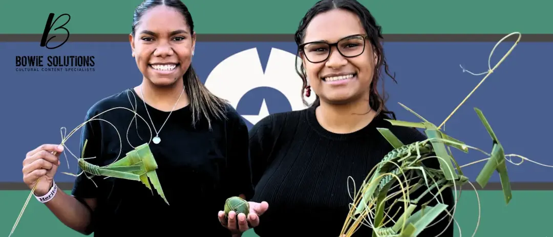 Torres Strait Islander Coconut Leaf Weaving Workshop — event artwork, West End, QLD
