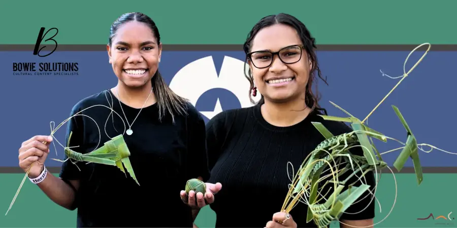 Torres Strait Islander Coconut Leaf Weaving Workshop — event artwork, West End, QLD