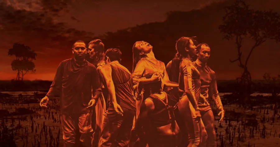 Ngurragabu (Marrugeku) – Sydney Festival 2027 — event artwork, Eveleigh (Sydney), NSW