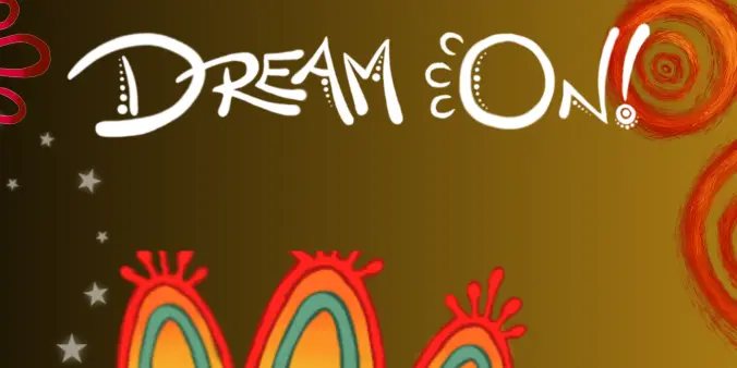 Dream On! Music on the Grass Festival — event artwork, Corindi Beach, NSW