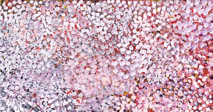 Emily in Sydney – Emily Kame Kngwarreye — event artwork, Millers Point (Sydney), NSW