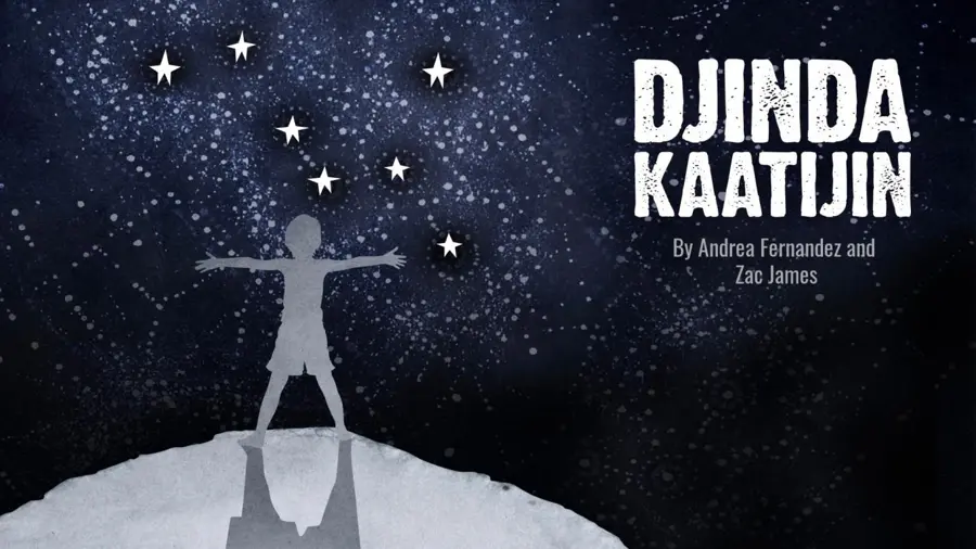 NAIDOC Week: Performance of Djinda Kaatijin by Yirra Yaakin Theatre Company — event artwork, Rockingham, WA