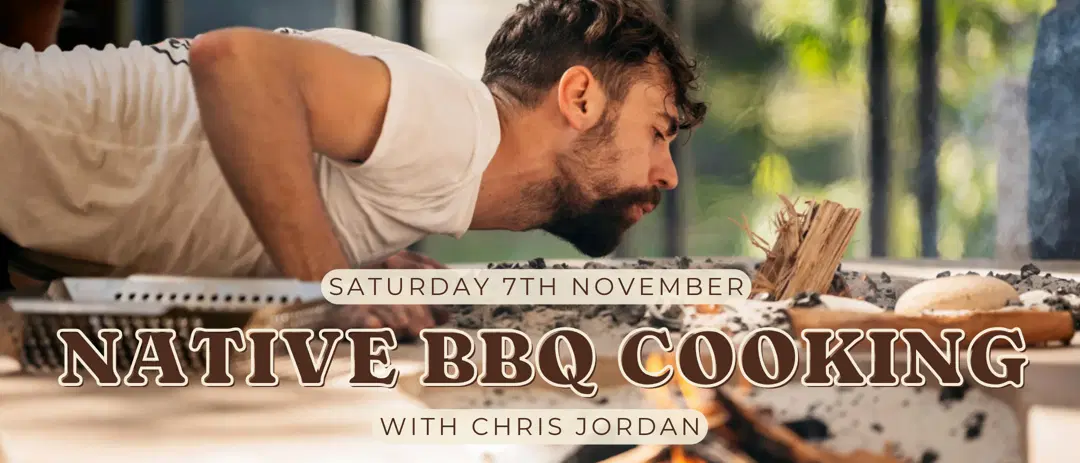 Native Barbeque Cooking with Chris Jordan — event artwork, Windsor, QLD
