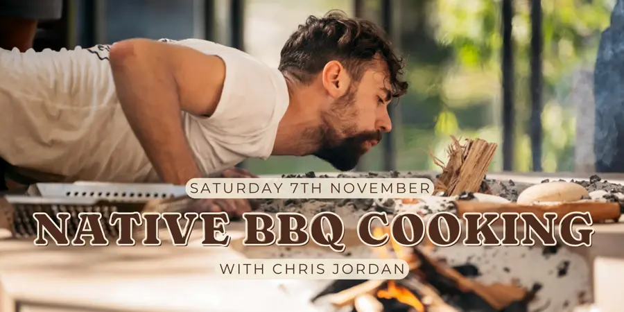 Native Barbeque Cooking with Chris Jordan — event artwork, Windsor, QLD