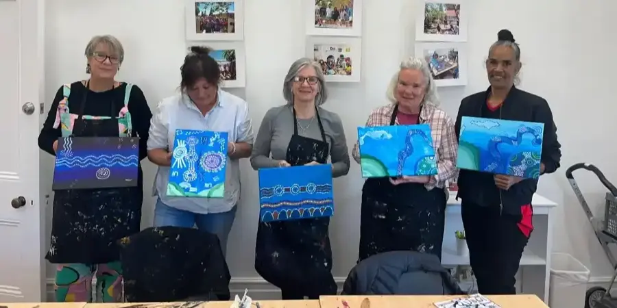 Art Class | Canvas — event artwork, Fremantle, WA