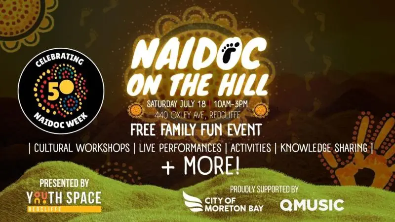 NAIDOC on the Hill — event artwork, Redcliffe, QLD