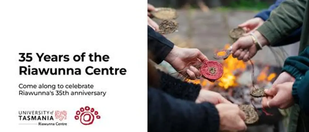 35 Years of the Riawunna Centre — event artwork, Launceston, TAS