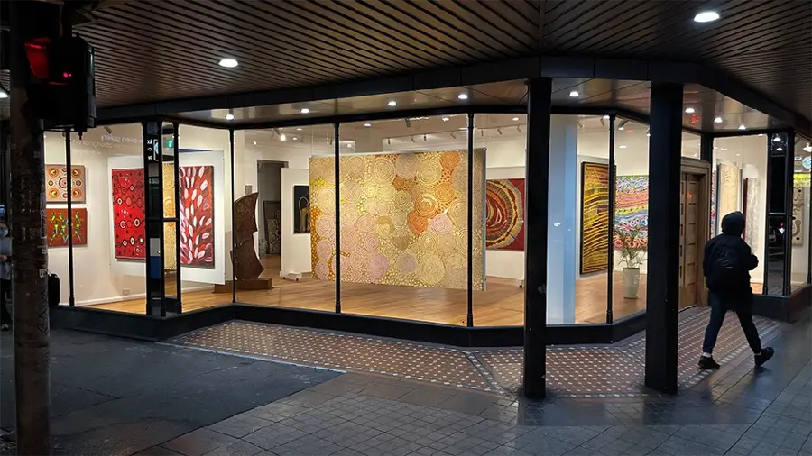 Utopia: Past, Present, Always — event artwork, Rozelle, NSW
