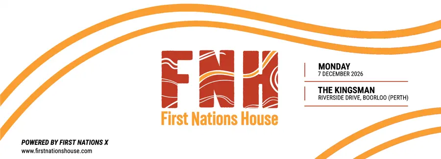 First Nations House — event artwork, Perth, WA