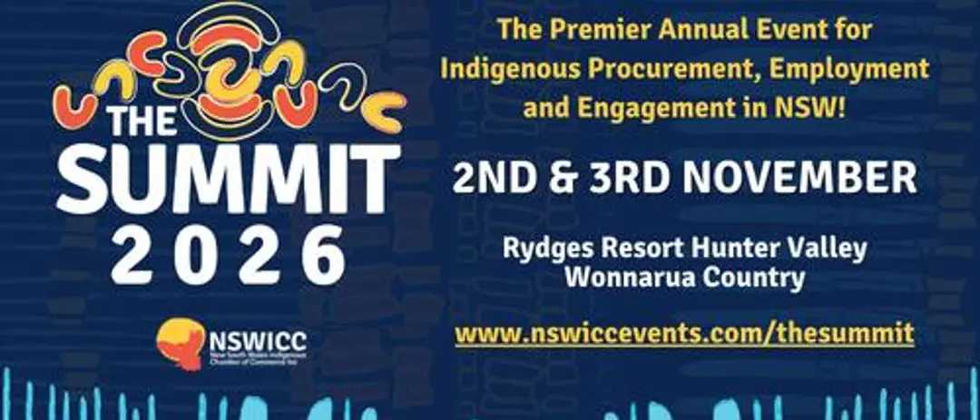 The Summit 2026 - NSWICC Premier Annual Event — event artwork, Lovedale, NSW