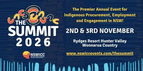 The Summit 2026 - NSWICC Premier Annual Event — event artwork, Lovedale, NSW