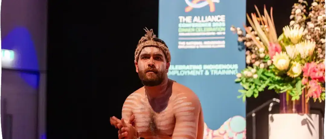 The Alliance Conference 2026: Pathways to Impact – Driving Indigenous Employment Outcomes — event artwork, Brisbane, QLD